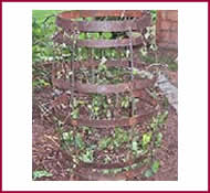 Decrative Rustic Whiskey Barrel