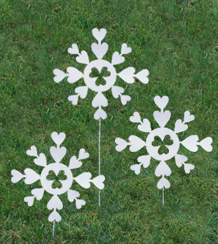 Heart Snowflakes